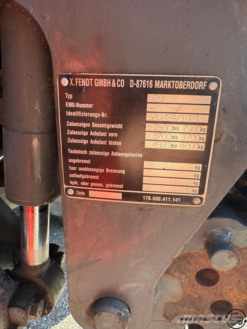 Fendt Xylon 520 Τρακτέρ