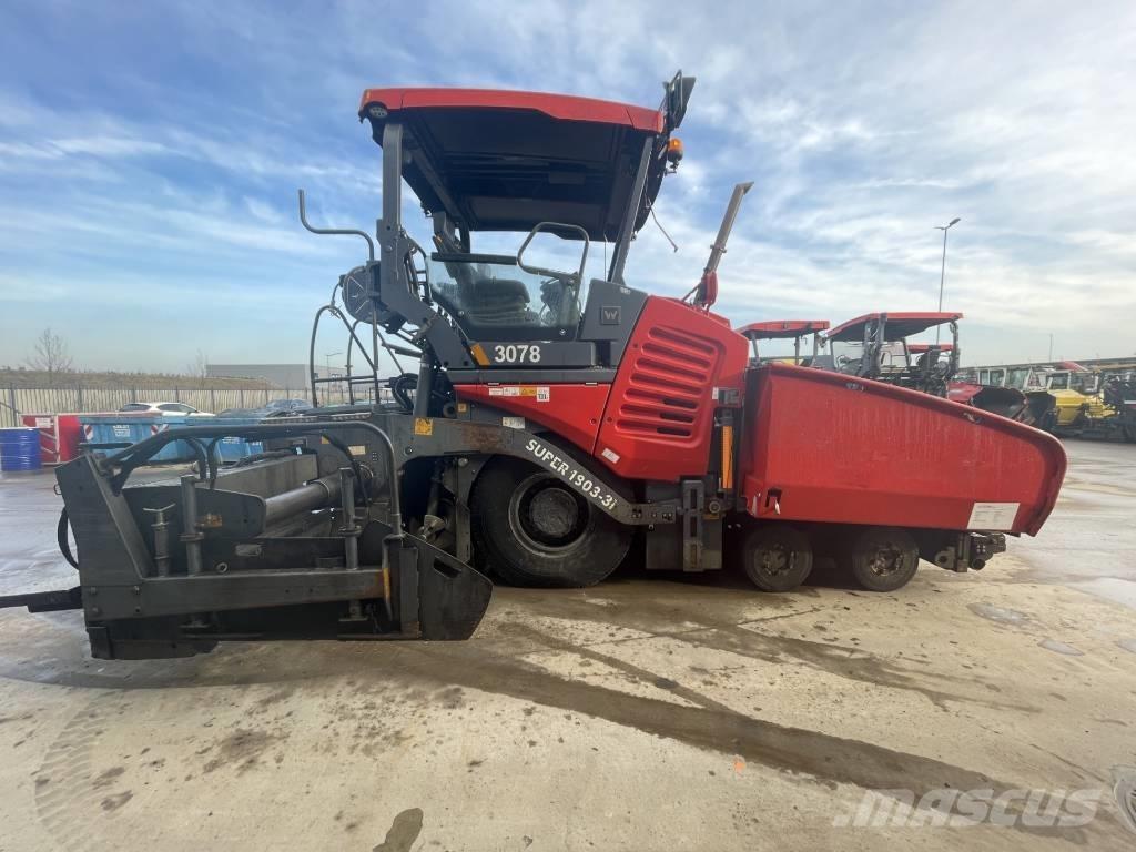Vögele Super 1803-3I Επίστρωση ασφάλτου