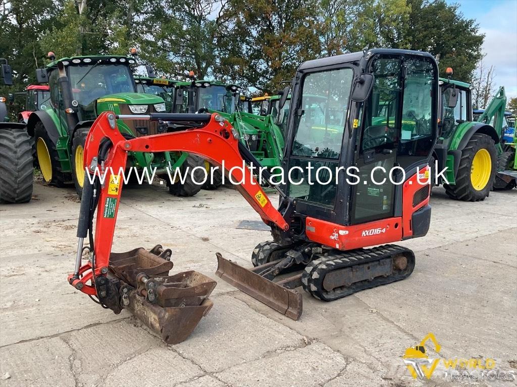 Kubota KX 016-4 Εκσκαφάκι (διαβολάκι) < 7t