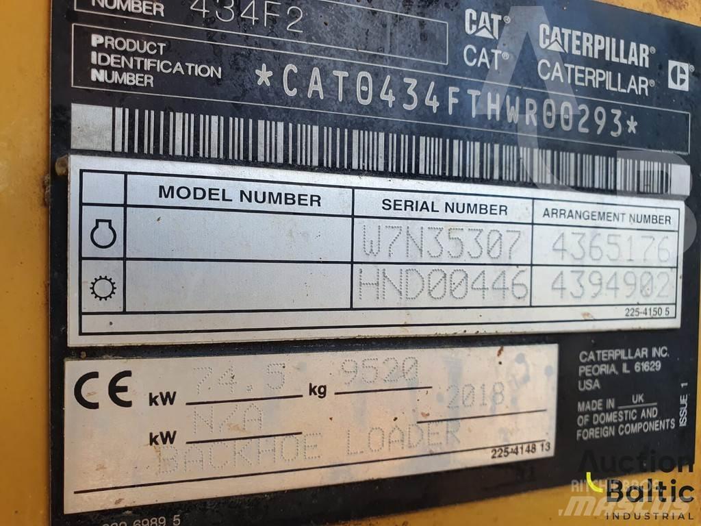 CAT 434 F2 Εκσκαφείς Φορτωτές τύπου JCB