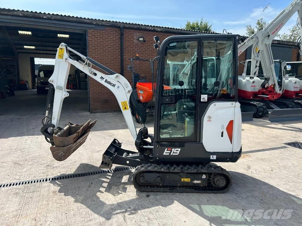 Bobcat E 19 Εκσκαφάκι (διαβολάκι) < 7t