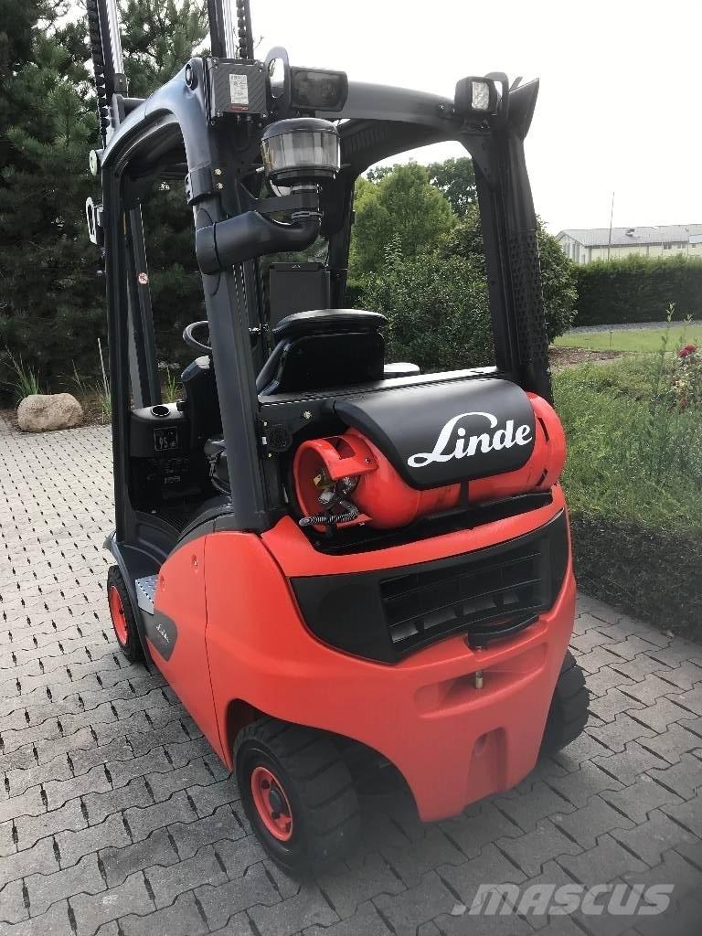 Linde H16T-01 Περονοφόρα ανυψωτικά κλαρκ με φυσικό αέριο LPG