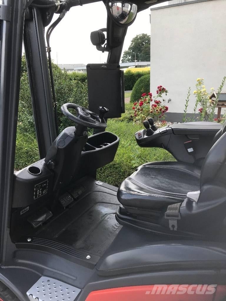 Linde H16T-01 Περονοφόρα ανυψωτικά κλαρκ με φυσικό αέριο LPG