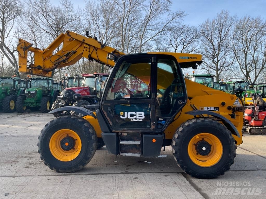 JCB 536-70 AGRI PRO Συστήματα τηλεχειρισμού για τη γεωργία