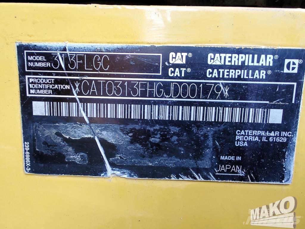 CAT 313 Εκσκαφείς με ερπύστριες