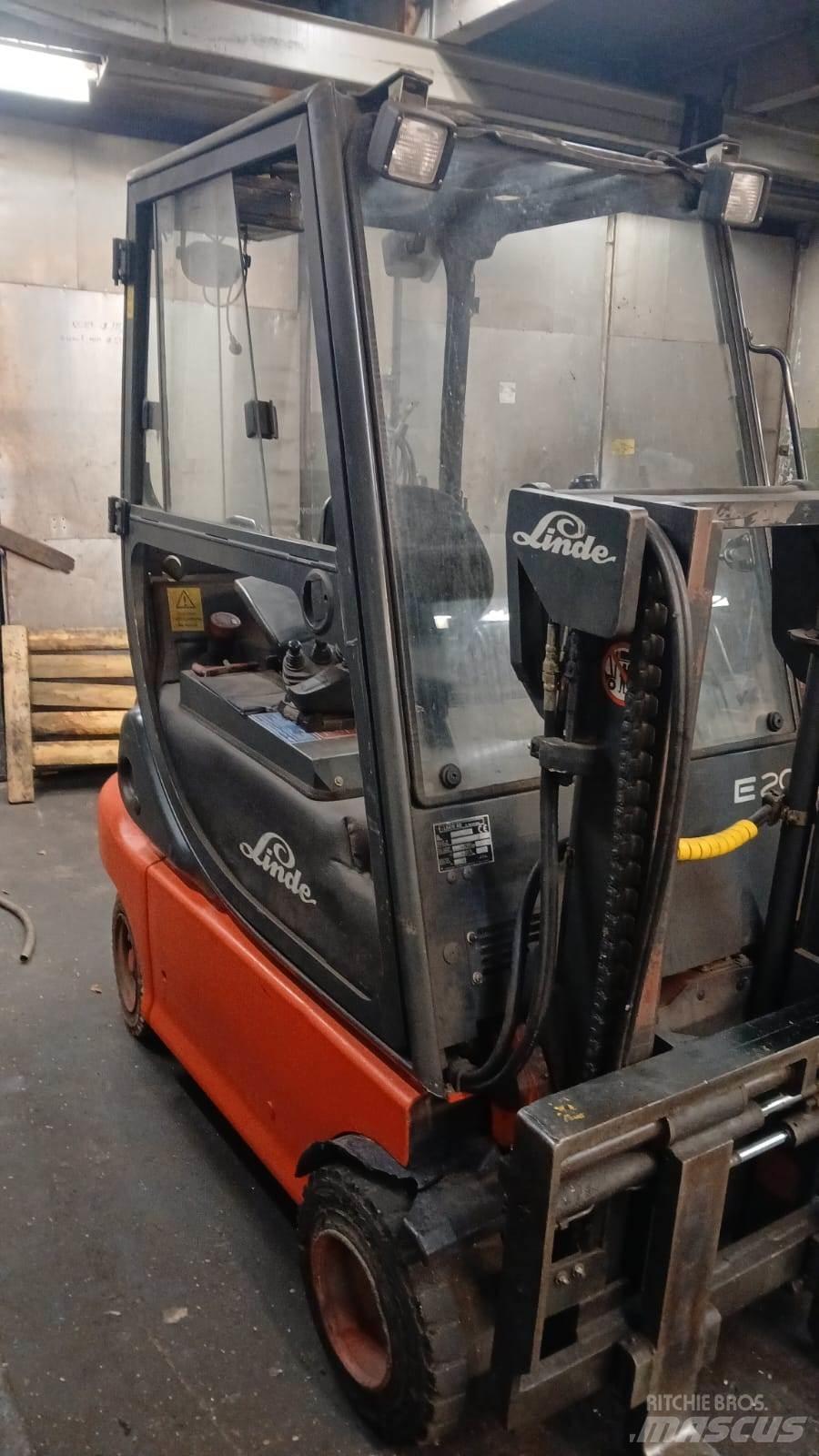 Linde E20P-02 Ηλεκτρικά περονοφόρα ανυψωτικά κλαρκ