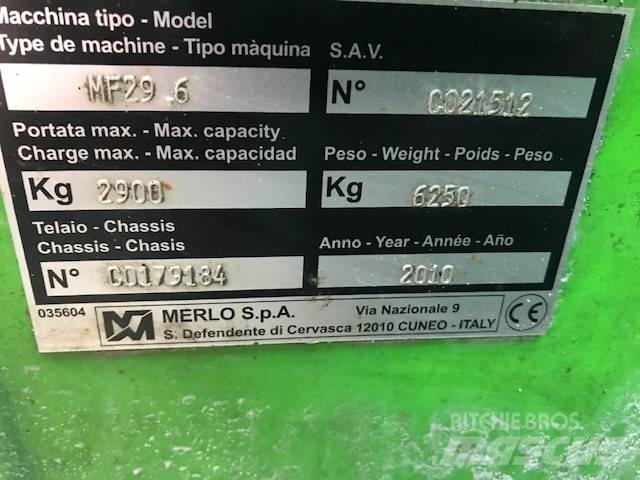 Merlo MF29.6 Συστήματα τηλεχειρισμού για τη γεωργία