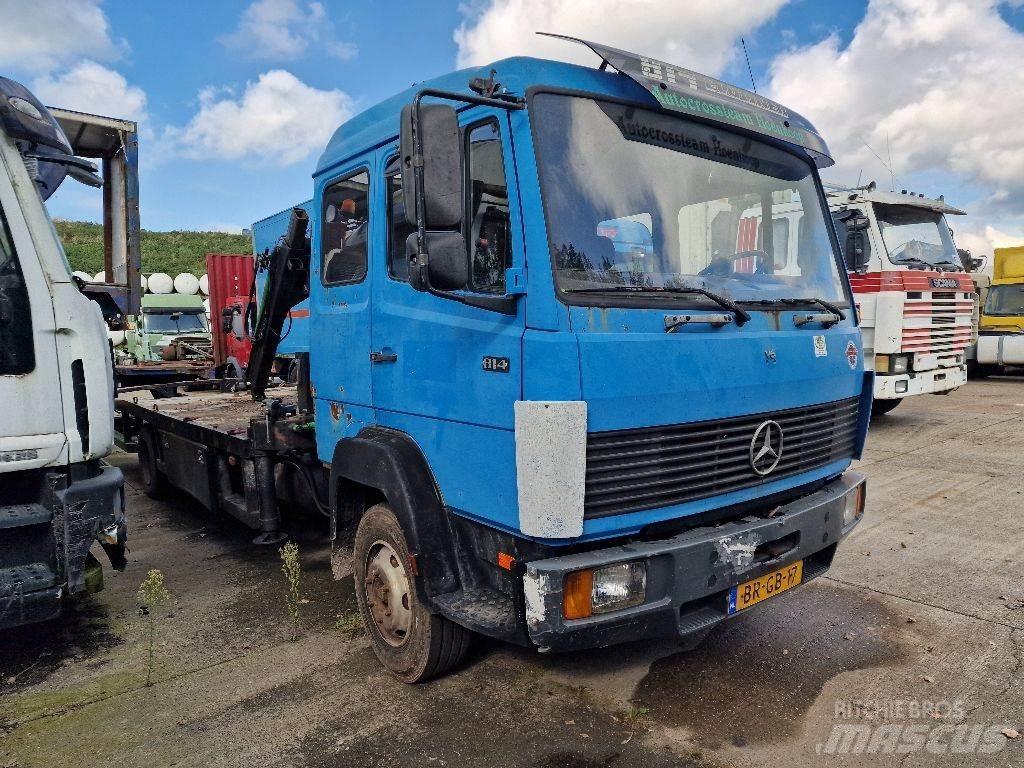 Mercedes-Benz 814 Φορτηγά Kαρότσα με ανοιγόμενα πλαϊνά