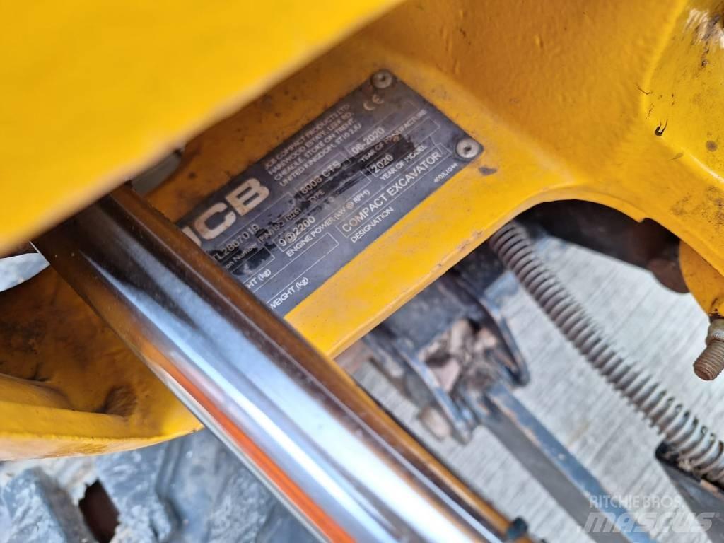 JCB 8008 Εκσκαφάκι (διαβολάκι) < 7t