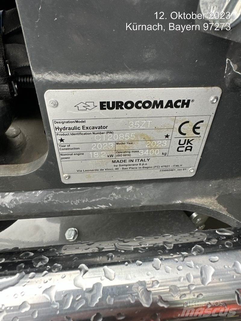 Eurocomach 35ZT Εκσκαφάκι (διαβολάκι) < 7t