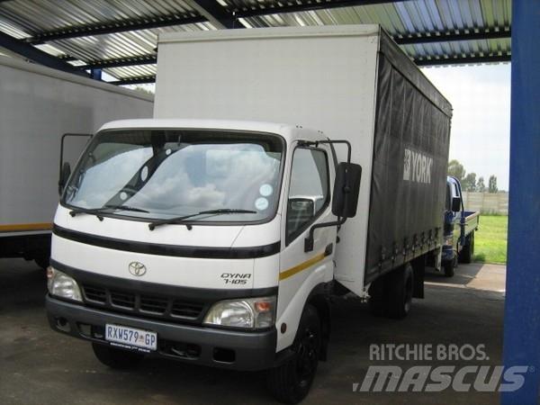 Toyota Dyna 7105 Φορτηγά Καρότσα - Κουρτίνα
