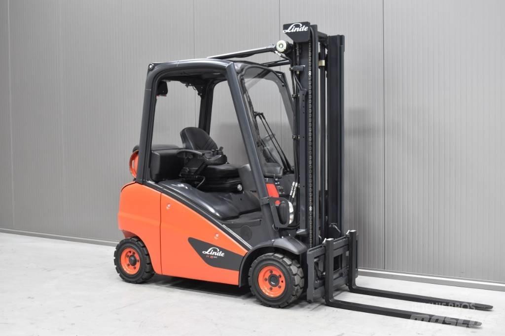 Linde H 16 T - 01 Περονοφόρα ανυψωτικά κλαρκ με φυσικό αέριο LPG