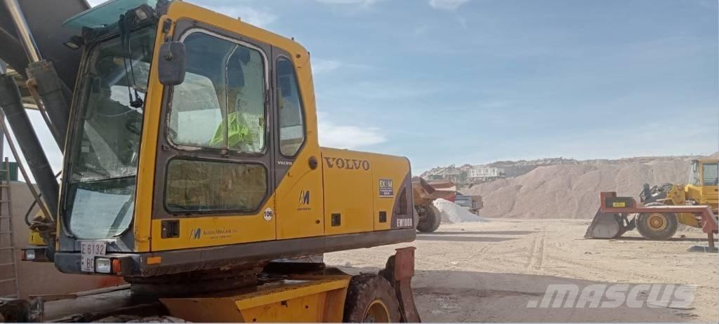 Volvo 180 Giratoria Εκσκαφείς με τροχούς - λάστιχα