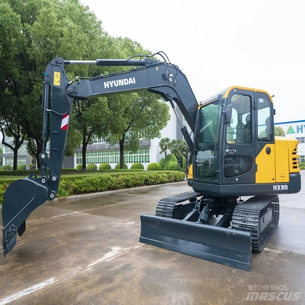Hyundai HX80 Μίνι εκσκαφείς 7t - 12t