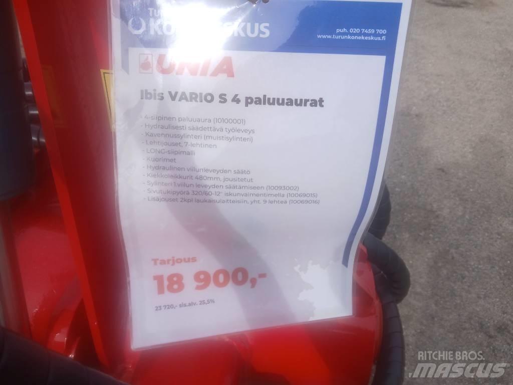 Unia Vario 4S Αναστρεφόμενα άροτρα