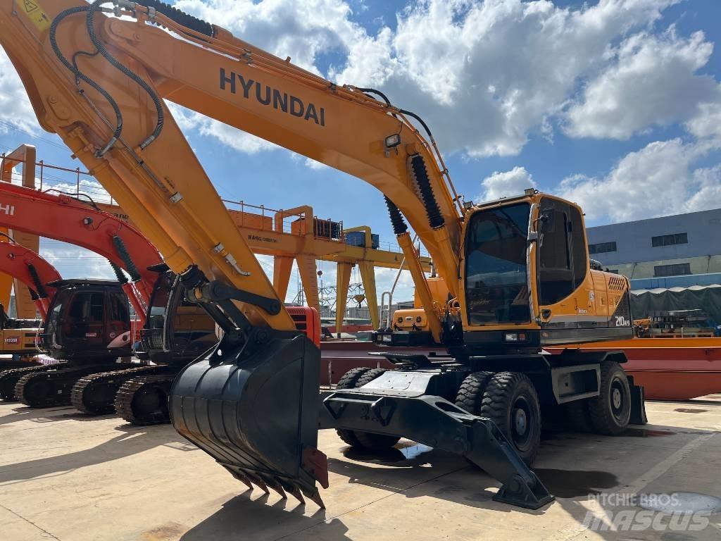 Hyundai R210W Εκσκαφείς με τροχούς - λάστιχα