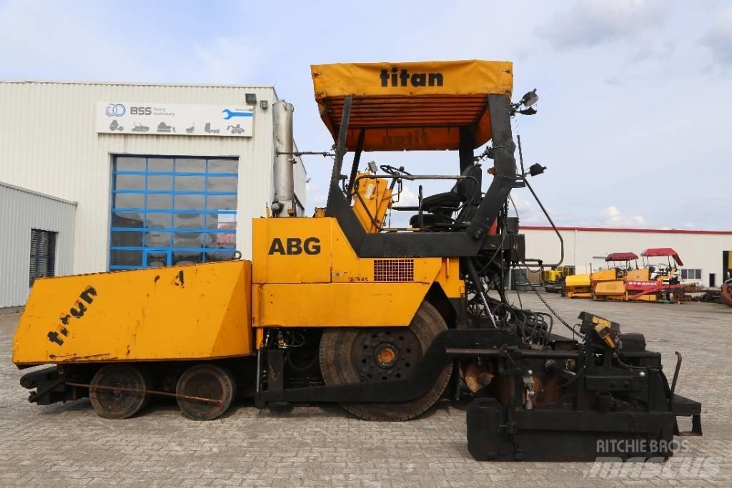 ABG Titan 455 Επίστρωση ασφάλτου