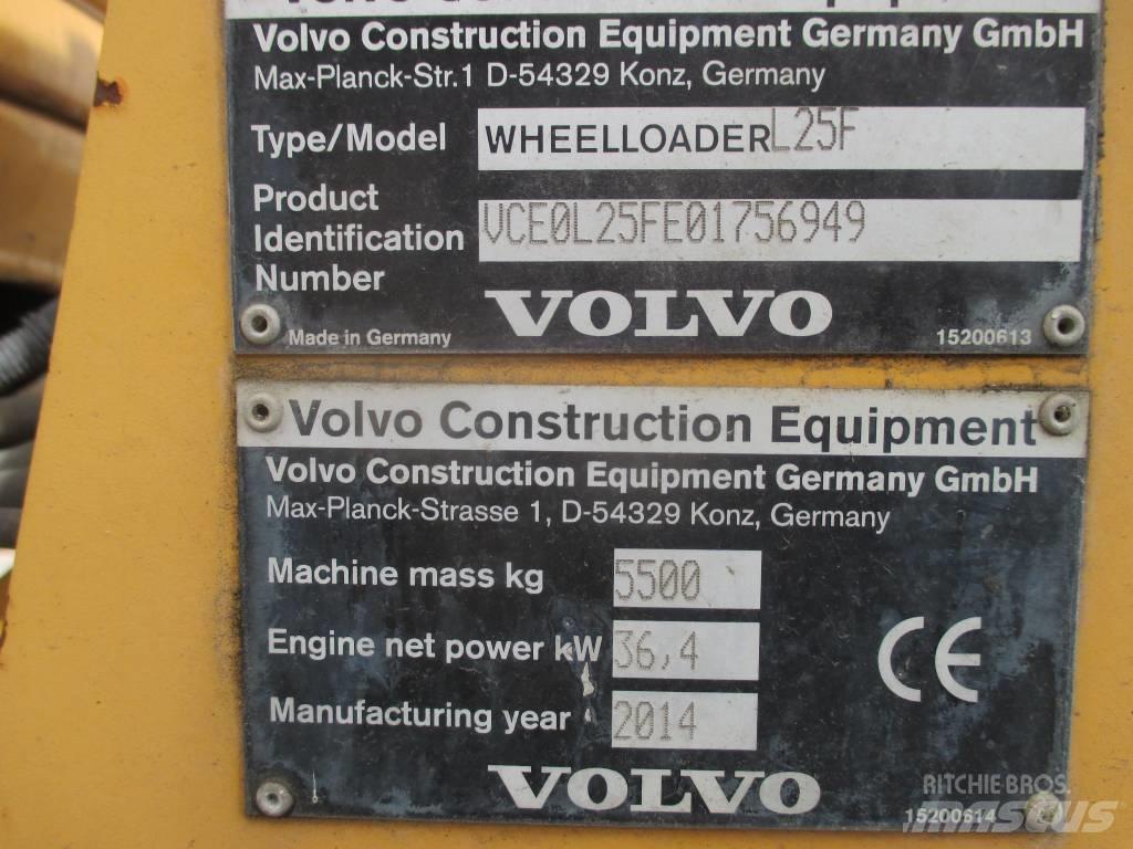 Volvo L 25 F Φορτωτές με λάστιχα (Τροχοφόροι)