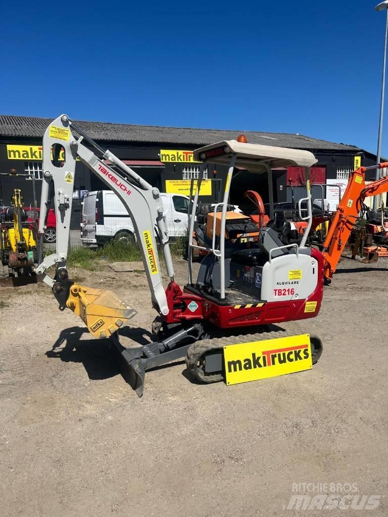 Takeuchi TB216 Εκσκαφάκι (διαβολάκι) < 7t