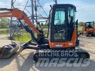 Hitachi ZX55U Εκσκαφάκι (διαβολάκι) < 7t
