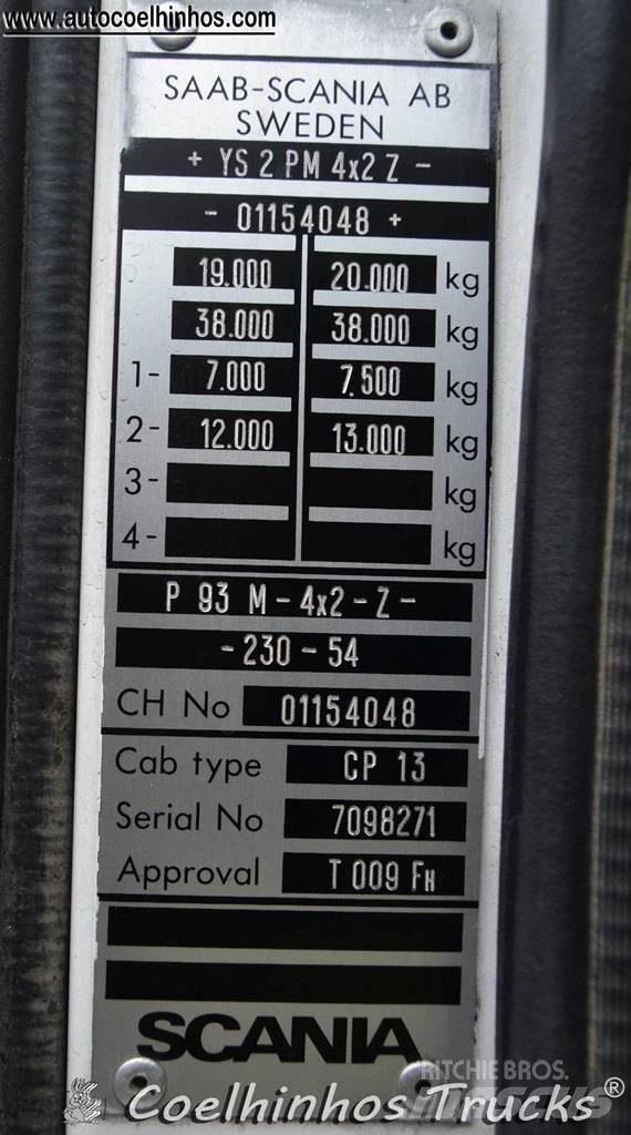 Scania 93M 230 Φορτηγά Καρότσα - Κουρτίνα