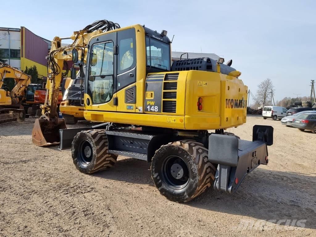 Komatsu PW 148-8 Εκσκαφείς με τροχούς - λάστιχα
