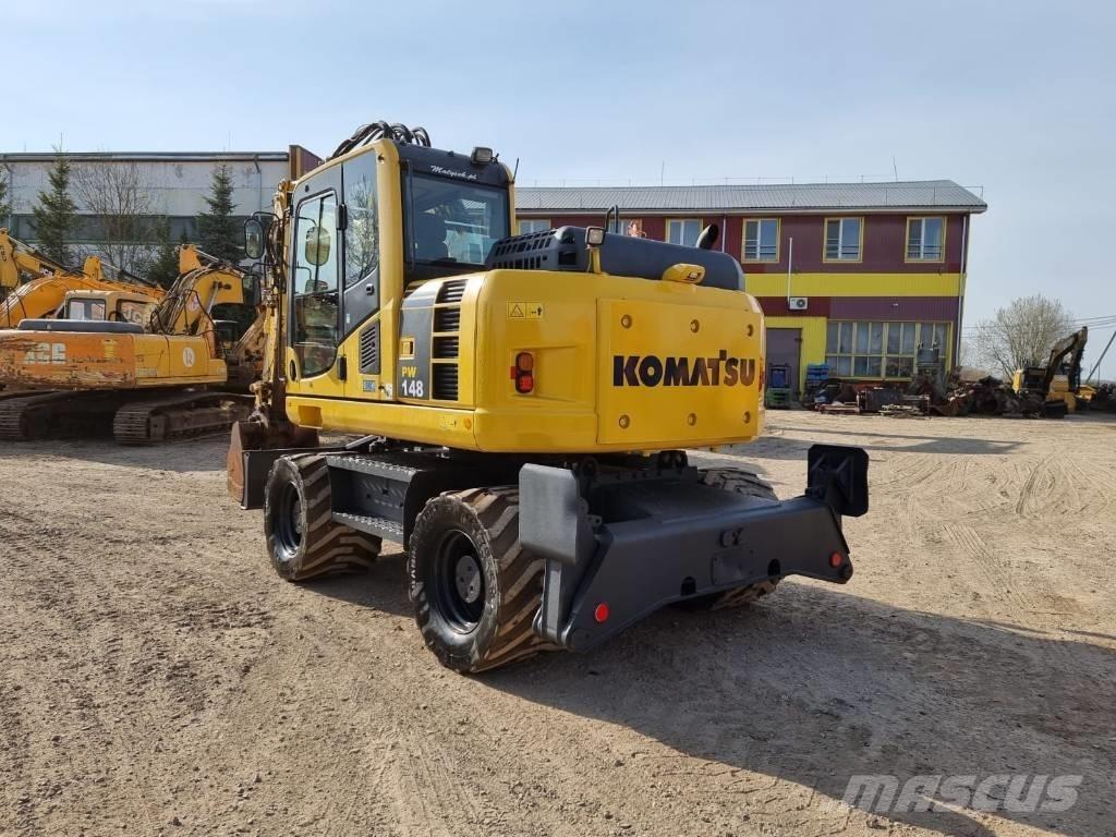 Komatsu PW 148-8 Εκσκαφείς με τροχούς - λάστιχα