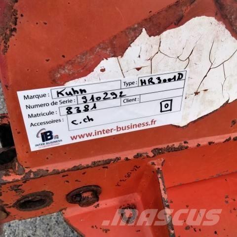 Kuhn HR3001D Σβολοκόπτες και περιστροφικά άροτρα