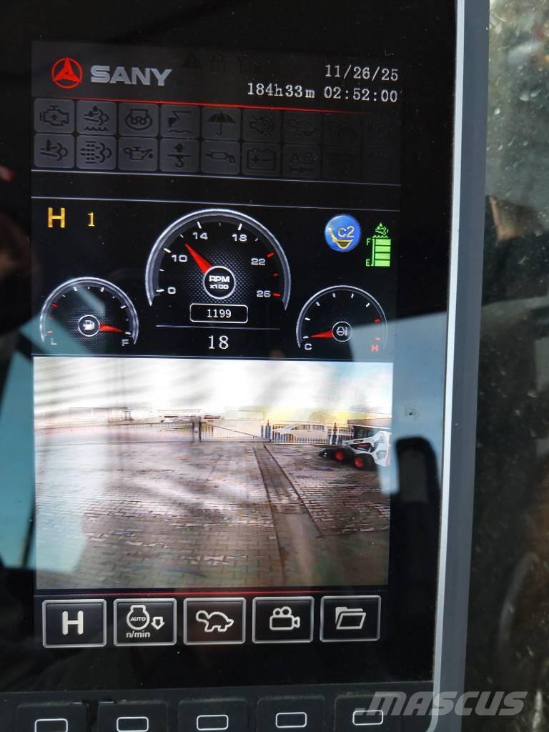 Sany SY155U Εκσκαφείς με ερπύστριες