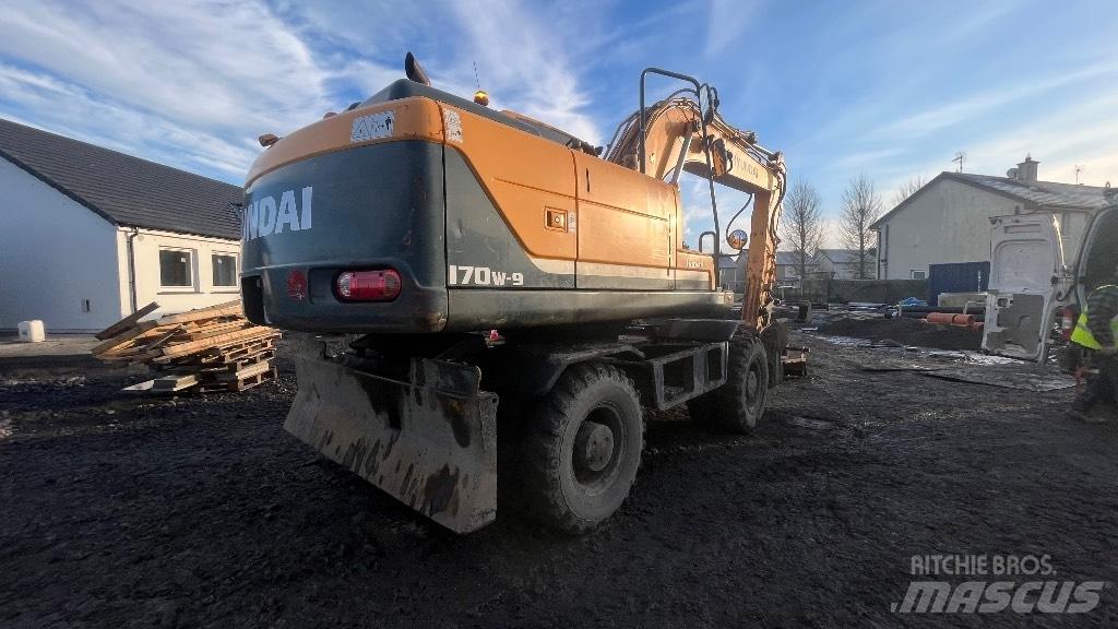Hyundai Robex 170w-9 Εκσκαφείς με τροχούς - λάστιχα