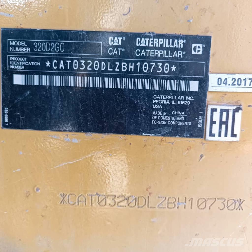 CAT 320D2 GC Εκσκαφείς με ερπύστριες