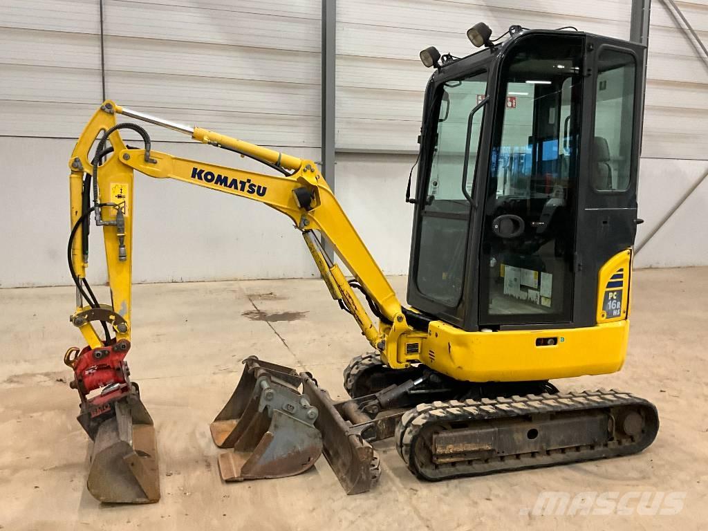 Komatsu PC 16 R-3 Εκσκαφάκι (διαβολάκι) < 7t