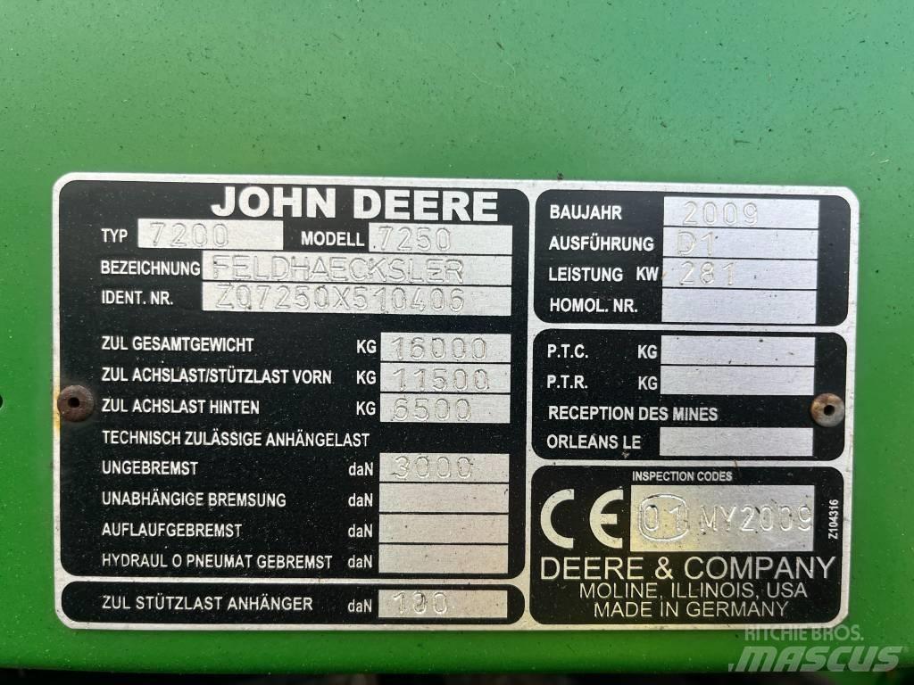 John Deere 7250 Μηχανές χορτονομής