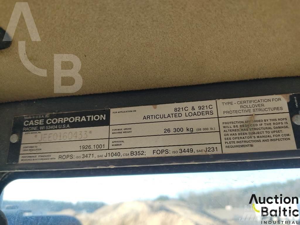 CASE 921 C Φορτωτές με λάστιχα (Τροχοφόροι)