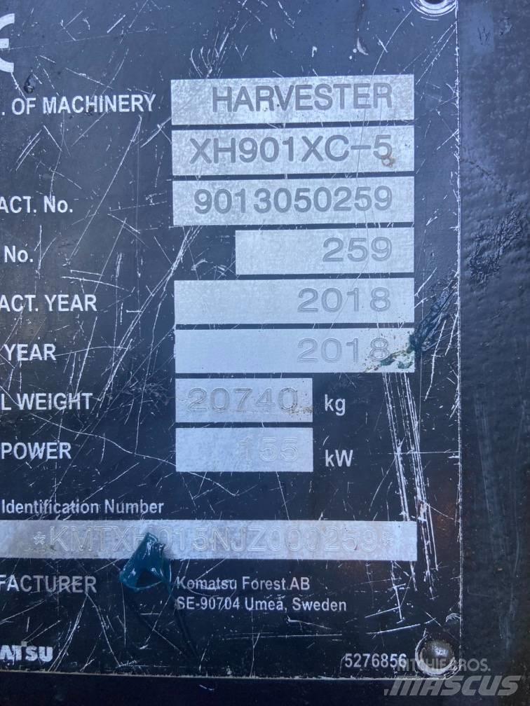 Komatsu 901XC Θεριζοαλωνιστικές μηχανές