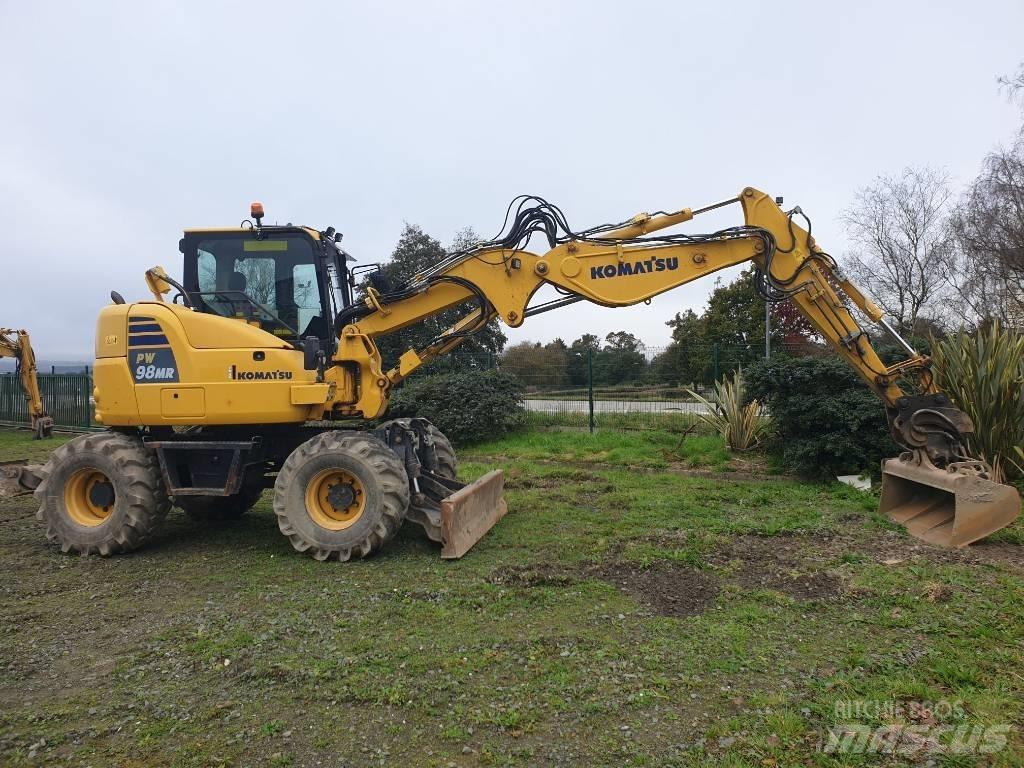 Komatsu PW98MR-10 Εκσκαφείς με τροχούς - λάστιχα
