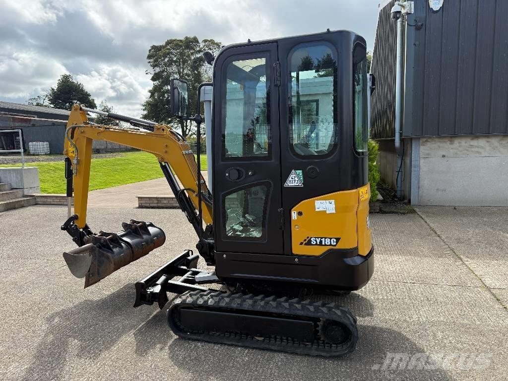 Sany SY 18 C Εκσκαφάκι (διαβολάκι) < 7t