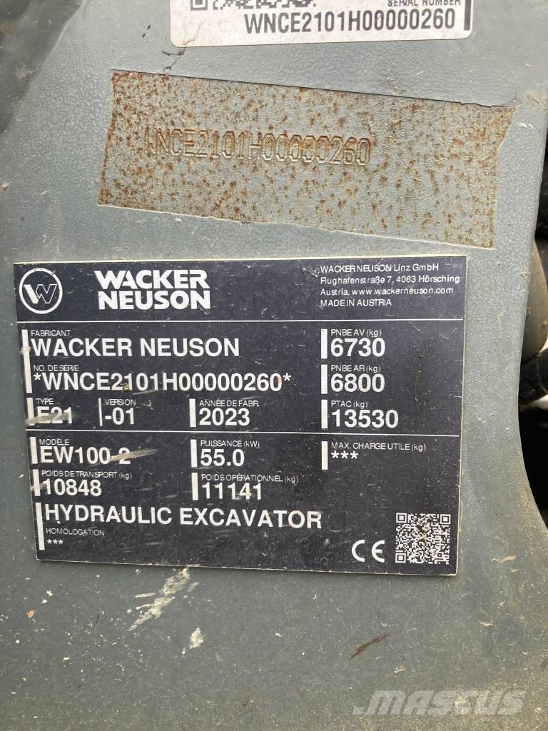 Wacker Neuson EW 100 Εκσκαφείς με τροχούς - λάστιχα