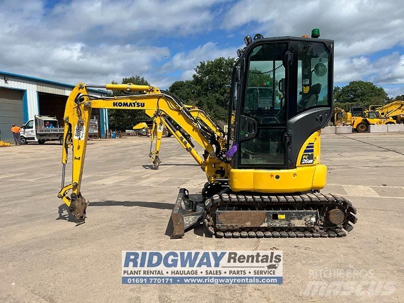 Komatsu PC 26 MR Εκσκαφάκι (διαβολάκι) < 7t