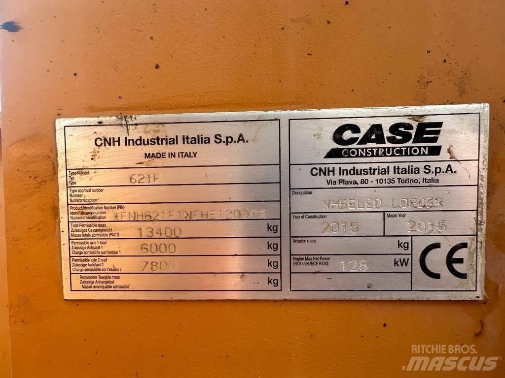 CASE 621 F Φορτωτές με λάστιχα (Τροχοφόροι)