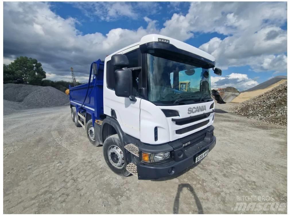 Scania P 410 Φορτηγά Ανατροπή