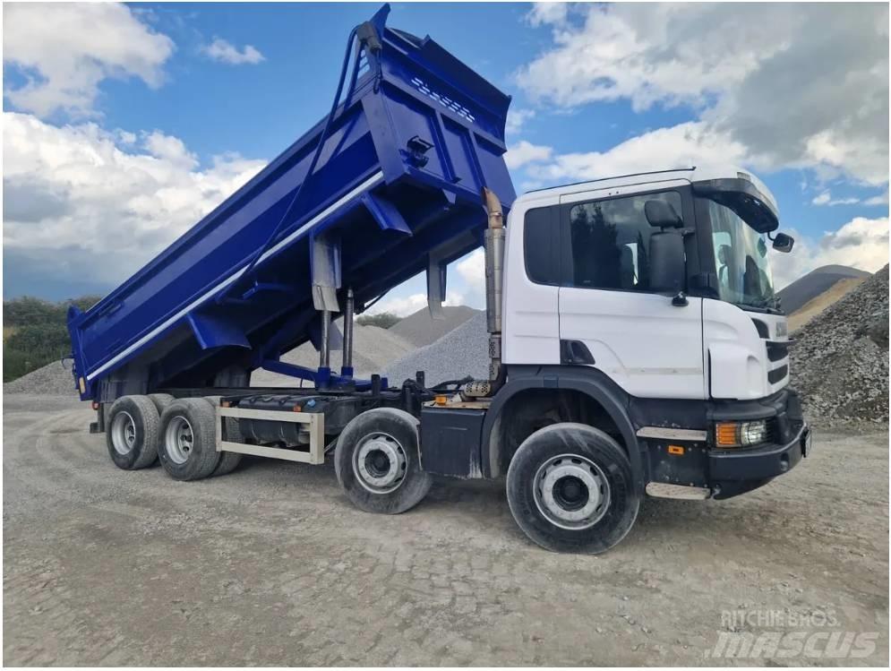 Scania P 410 Φορτηγά Ανατροπή