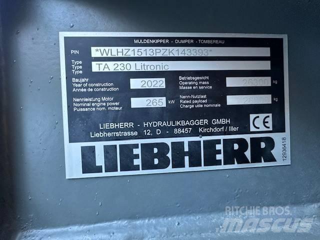Liebherr TA 230 Σπαστό Dump Truck ADT