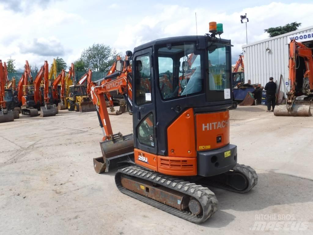 Hitachi ZX 26 U-6 Εκσκαφάκι (διαβολάκι) < 7t