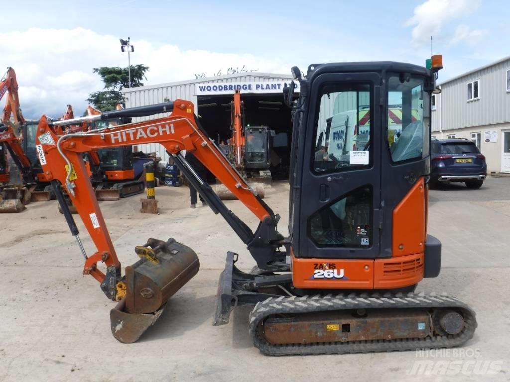 Hitachi ZX 26 U-6 Εκσκαφάκι (διαβολάκι) < 7t