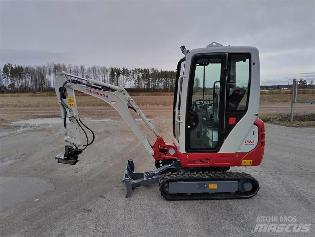 Takeuchi TB 216 Εκσκαφάκι (διαβολάκι) < 7t