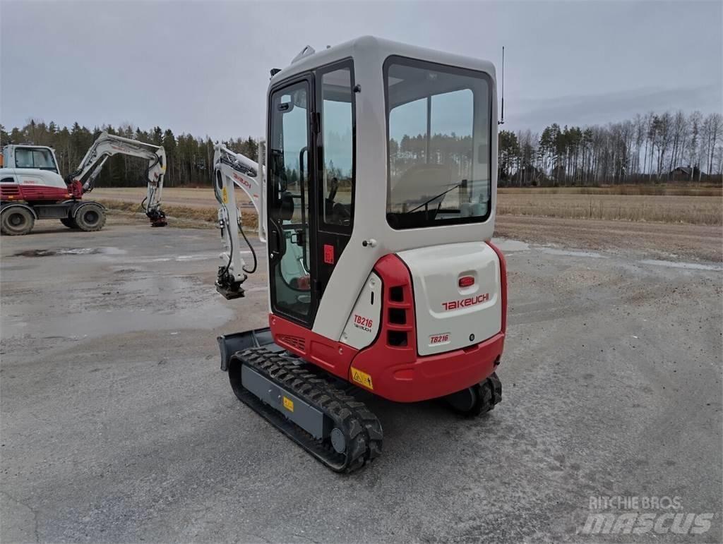 Takeuchi TB 216 Εκσκαφάκι (διαβολάκι) < 7t