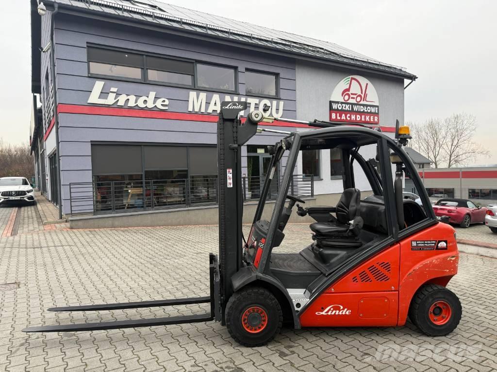 Linde H25T-01 Περονοφόρα ανυψωτικά κλαρκ με φυσικό αέριο LPG