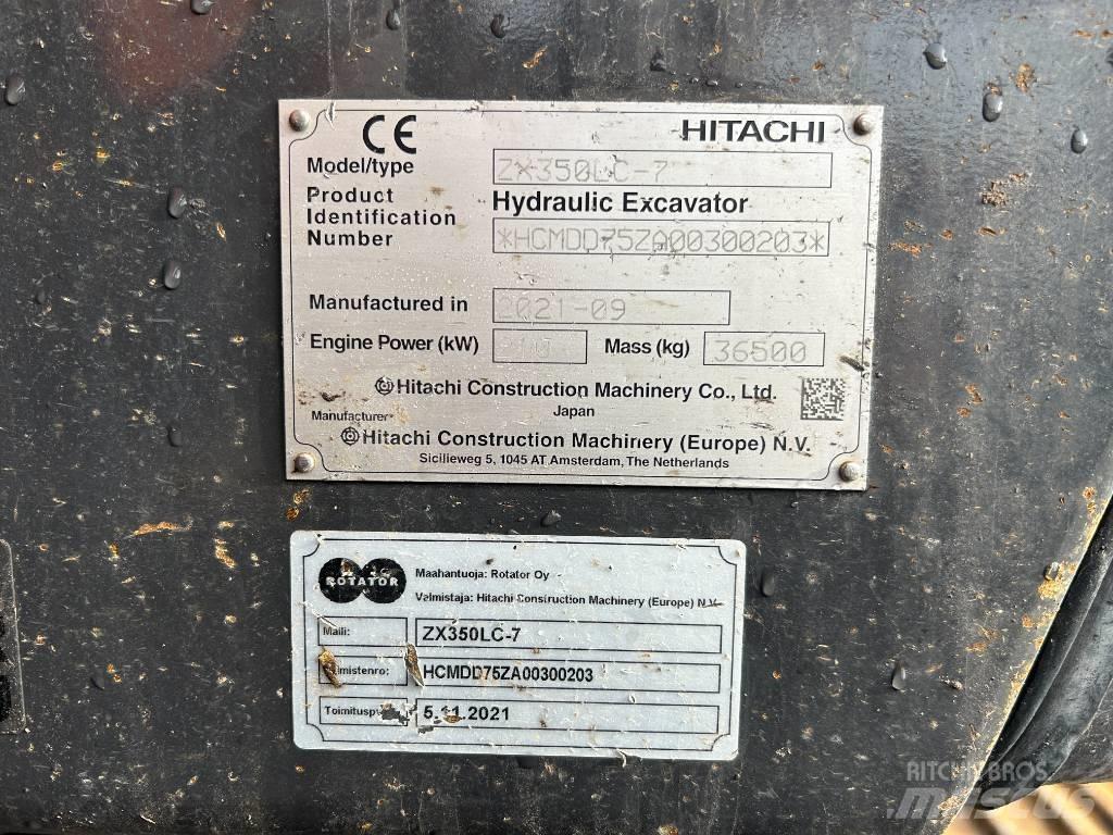 Hitachi ZX350LC-7 Εκσκαφείς με ερπύστριες