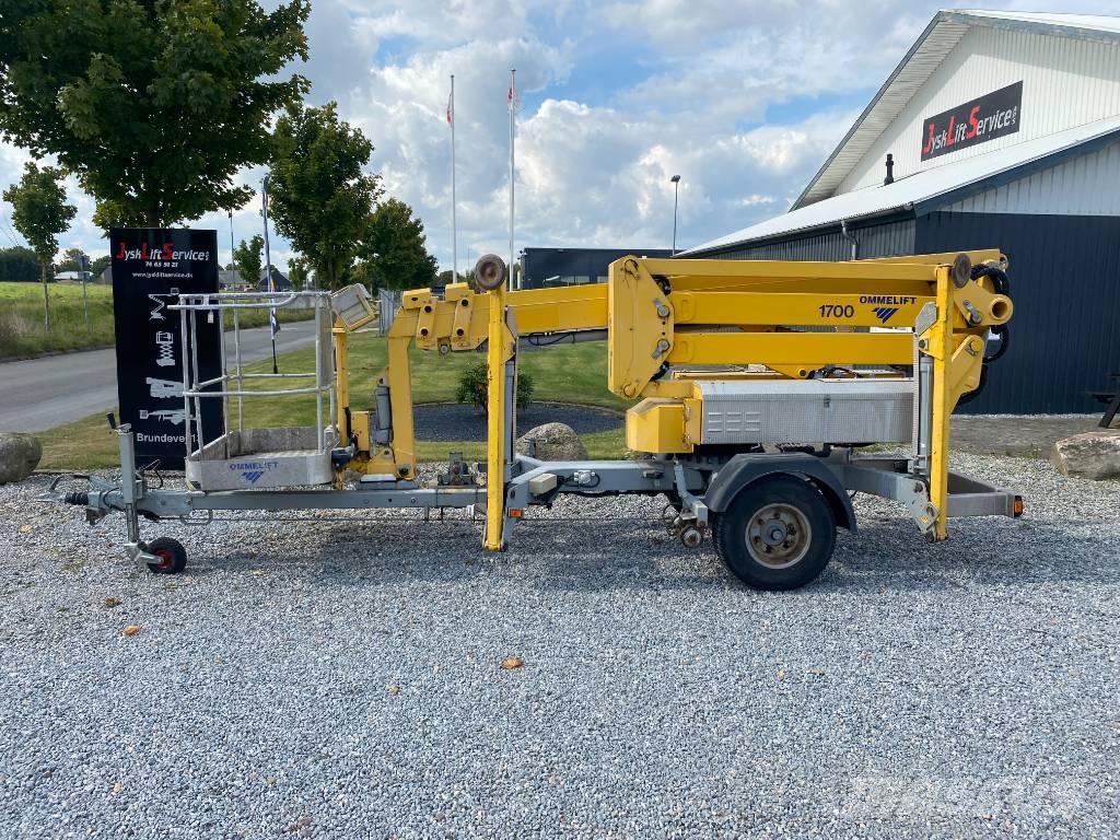 Omme 1700 EBX Εναέριες πλατφόρμες τοποθετημένες σε ρυμούλκα